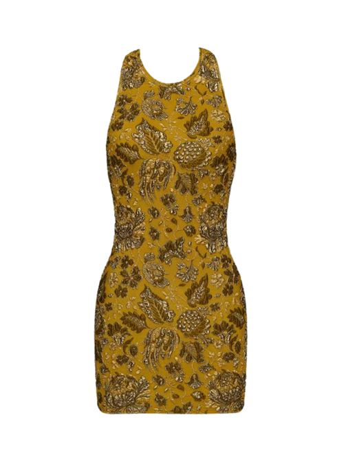 Abito mini incrociato SAINT LAURENT | A002MWY4L102969